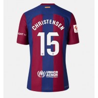 Dres Barcelona Andreas Christensen #15 Domaci za Žensko 2023-24 Kratak Rukav